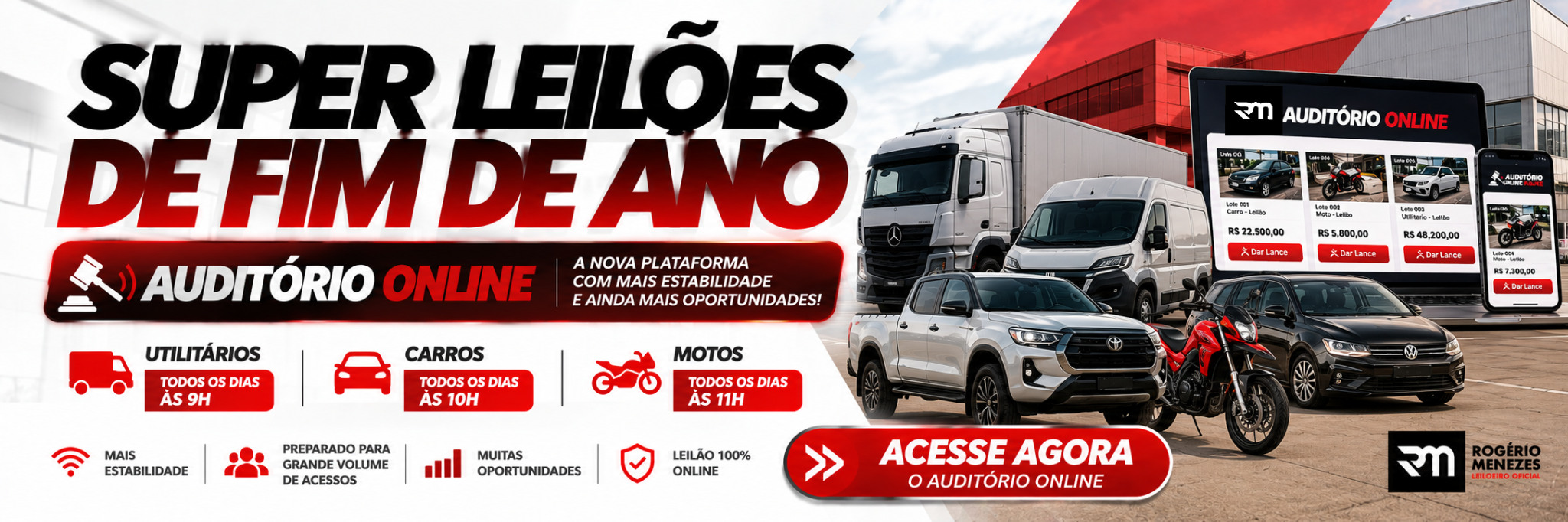 SUPER LEILÕES DE FIM DE ANO SUPER LEILÕES DE FIM DE ANO